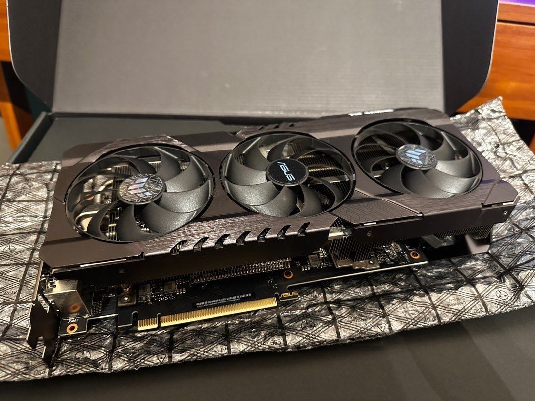 Placa Video RTX 3070 Ti Asus TUF Sigiliu 8GB Gaming RGB