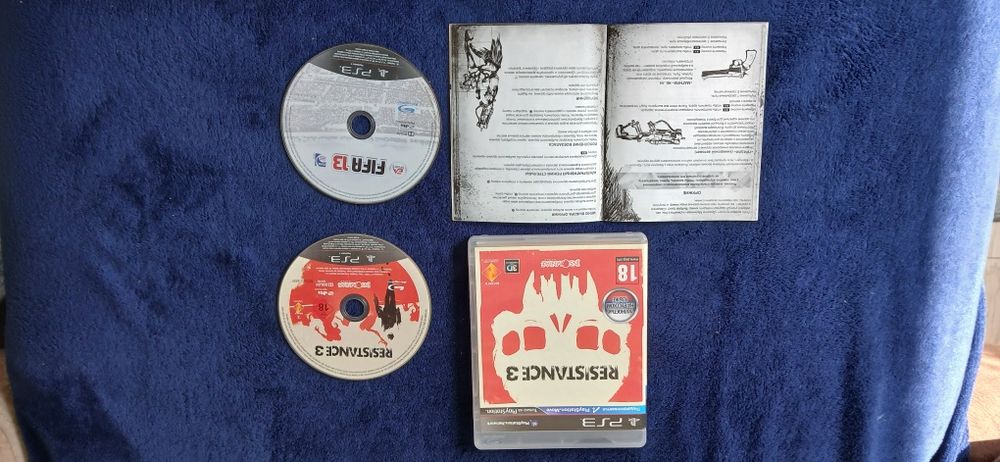 Продам диск resistans 3 на PS3 + Fifa 13 в подарок