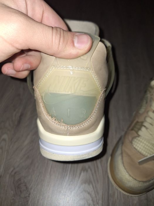 Jordan 4 off white sail