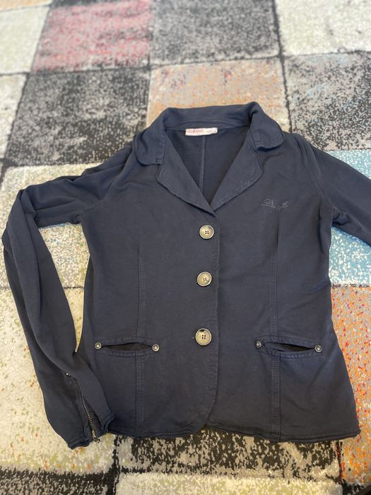 Кожено яке естествена кожа S ,памучно сако Liu Jo XS