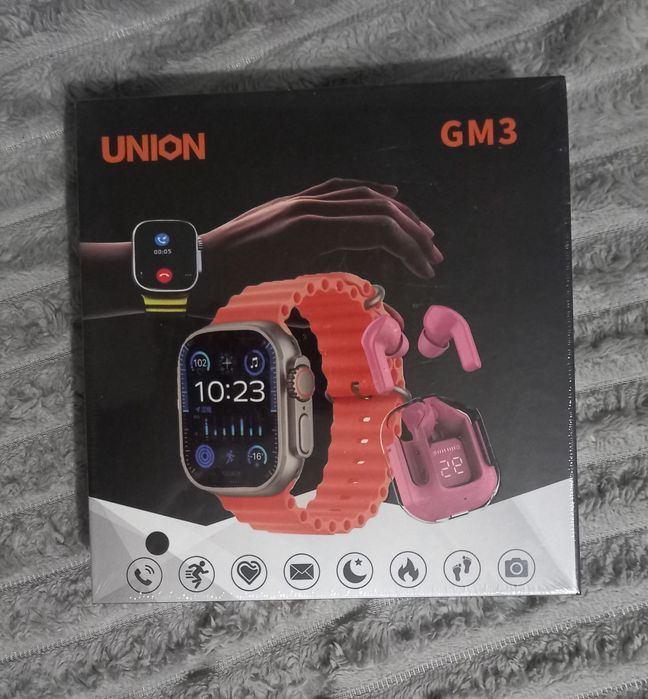 Смарт часы с наушниками