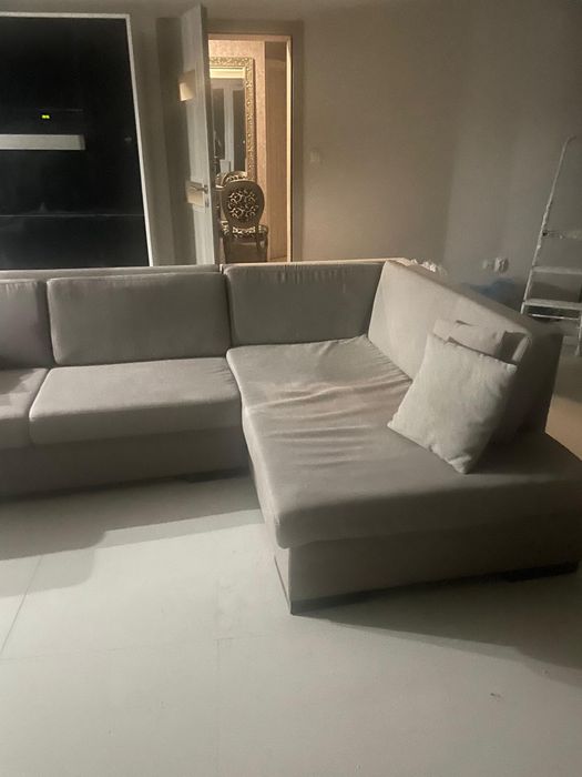 Ъглов диванс възглавници с мемори пияна