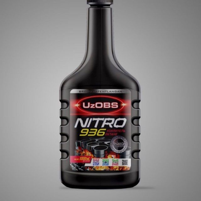 Uz obs Nitro936 октан Улучшает качество бензина и увеличивает октан!