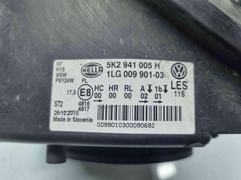 Far stanga Volkswagen Golf 6 (5K1) [Fabr 2009-2013] 5K2941005H