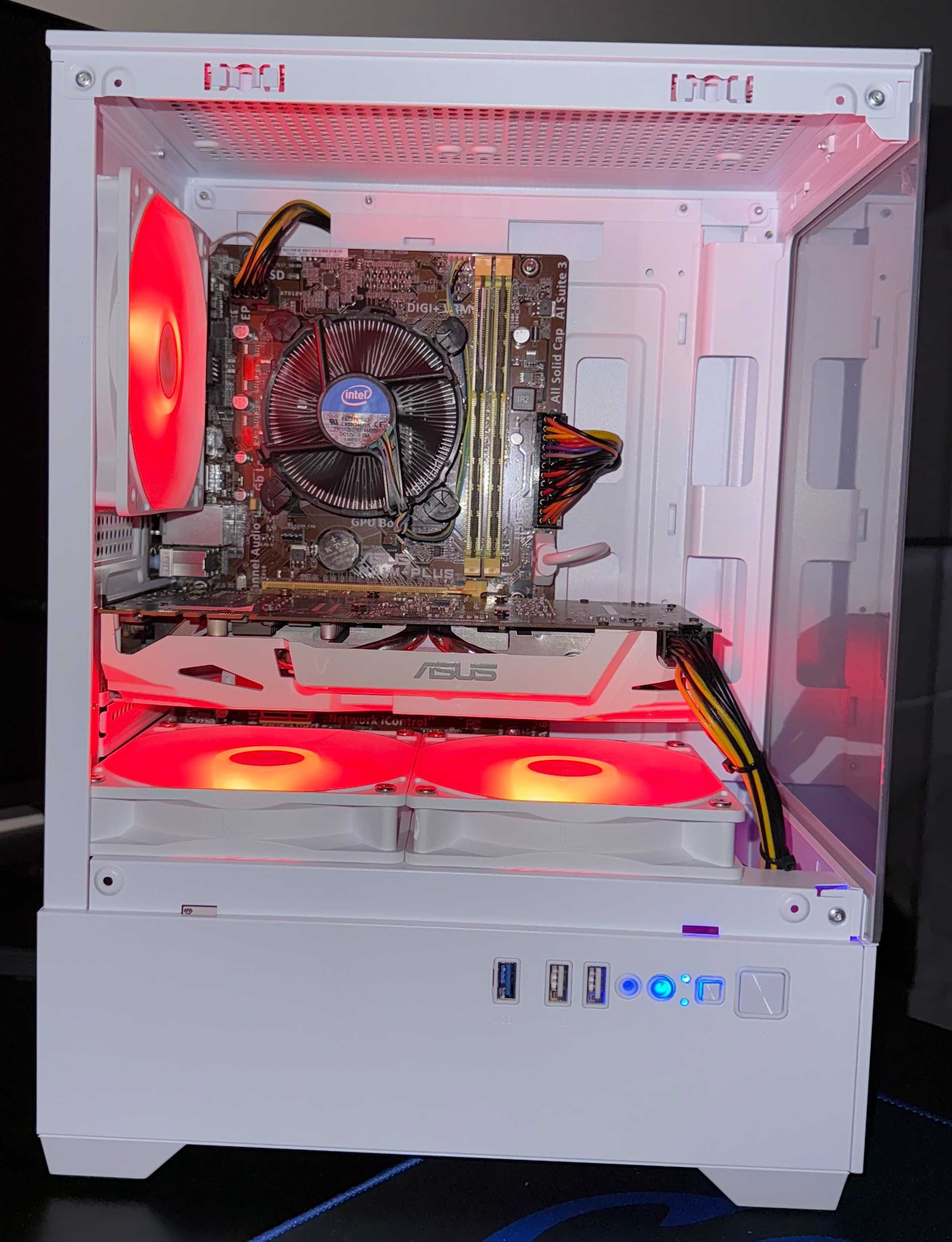 Геймърски компютър i7 GTX 1070 8GB GDDR5 RAM 16GB SSD 512GB RGB