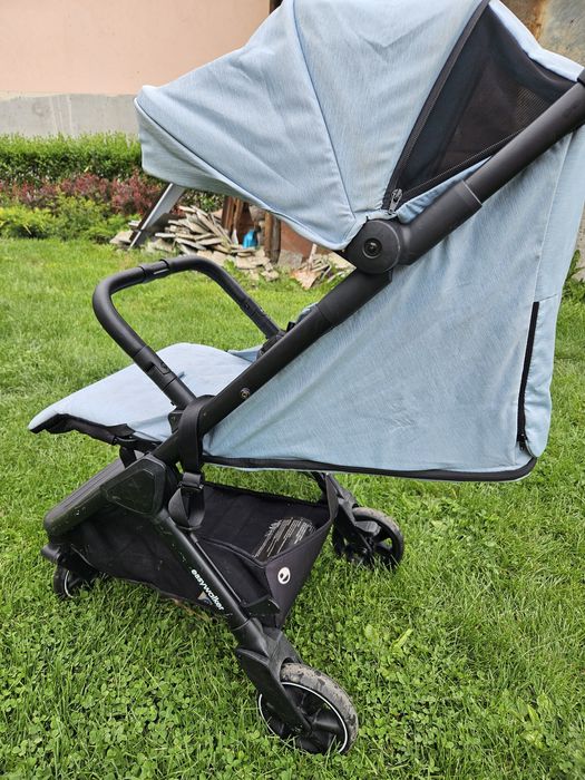 Спортна детска количка Easywalker Jackey, лесно сгъваема, Forest Green