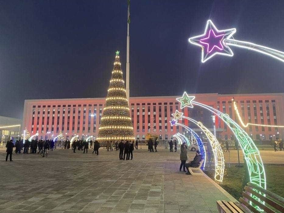 Арча урнатиш 5-30 метргача/Безатиш/Освешения/Оформления/Декорация