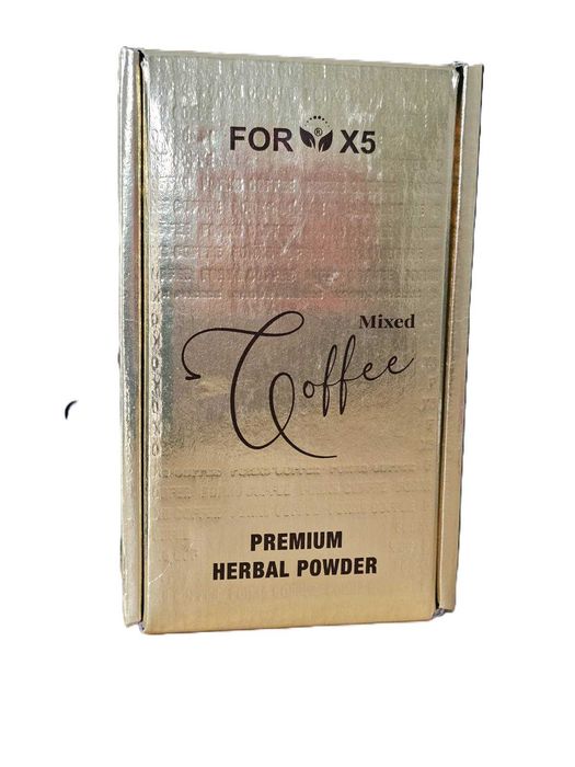 FORX5 билково кафе с растителни екстракти за отдлабванея 30сашета х90g