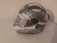 Casca Airoh SWORD white GLOSS integrala /full face Marimea L,noua
