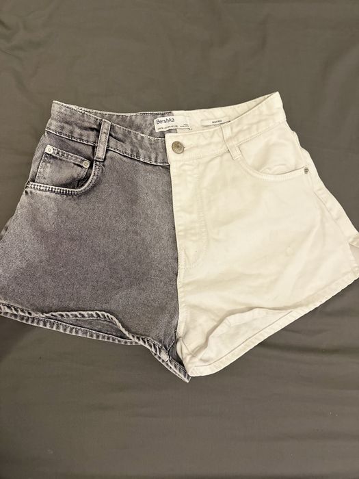 Къси дънкови панталони Bershka
