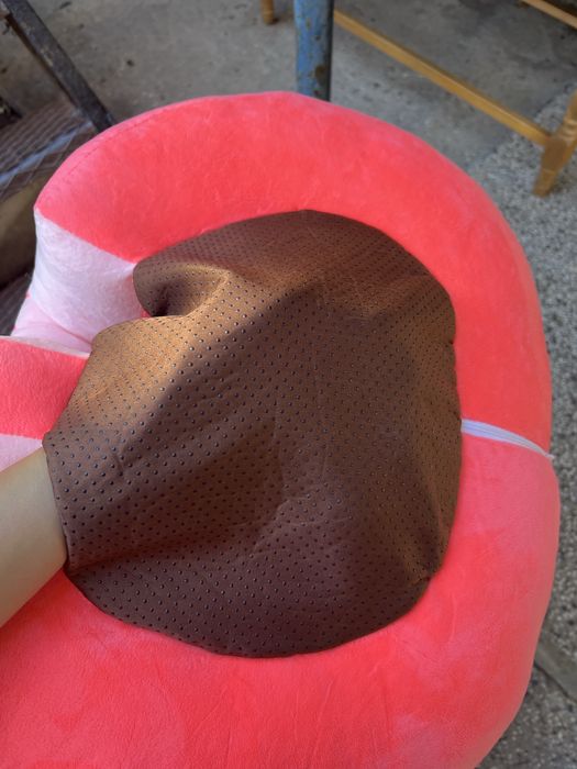 Детски фотьойл/детски барбарон Зайче