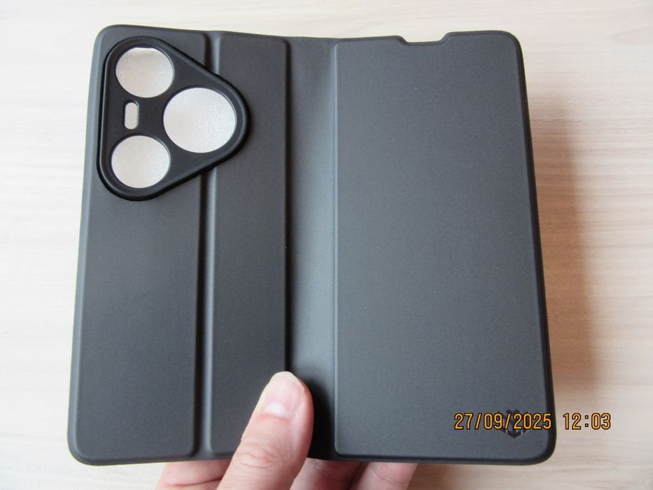 Huawei Pura 80 Pro / 80 Ultra / VELVET BOOK Кожен калъф тип тефтер