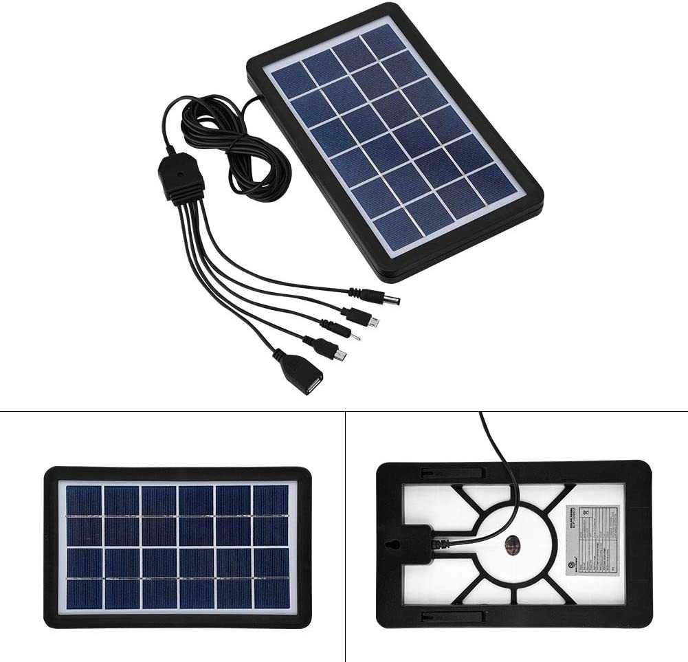 Соларен панел тип зарядно 5в1 3.4W 9V - соларно зарядно