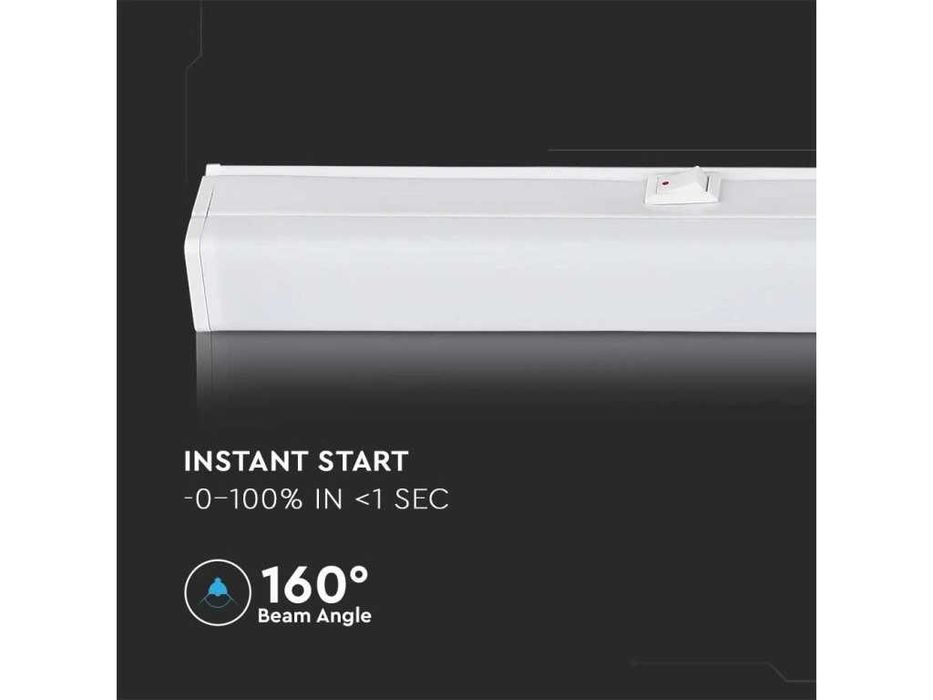 Corp de iluminat cu LED-uri de 16W, cip SAMSUNG, 120cm, 4000K