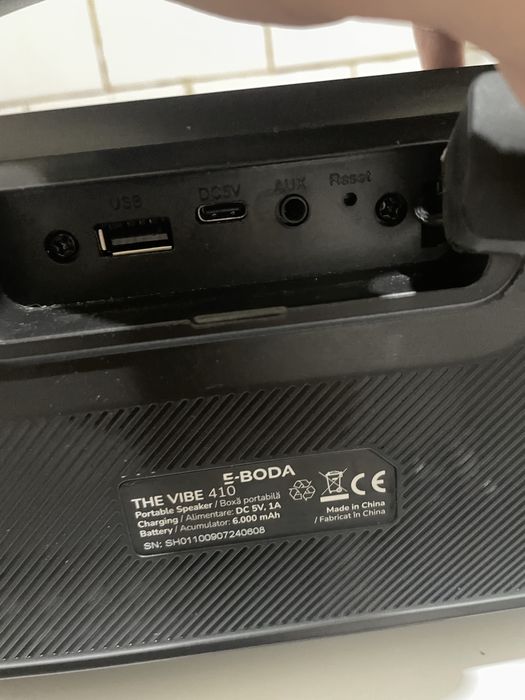 E-Boda boom box noua