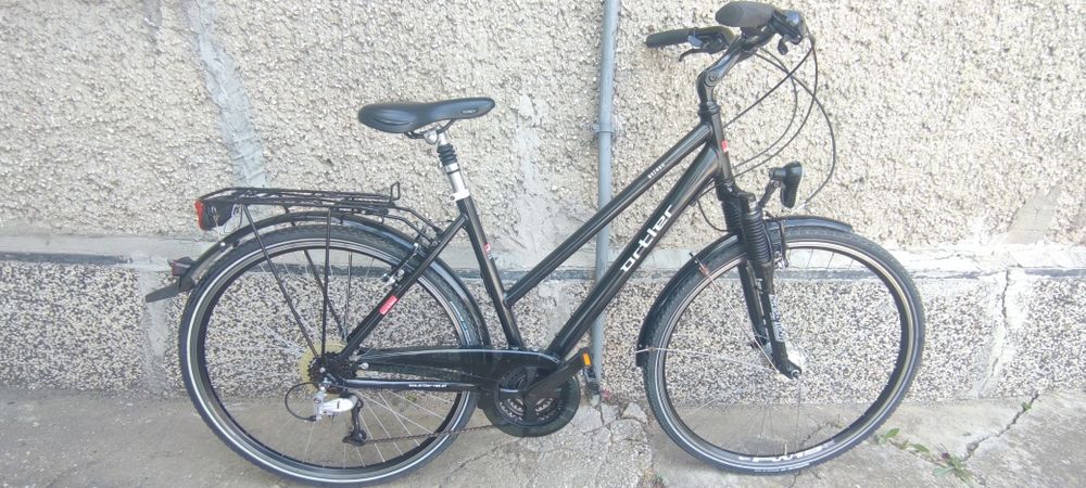 Оферта Немски Алуминиев велосипед Ortler ,вътрешно динамо,фар и стоп