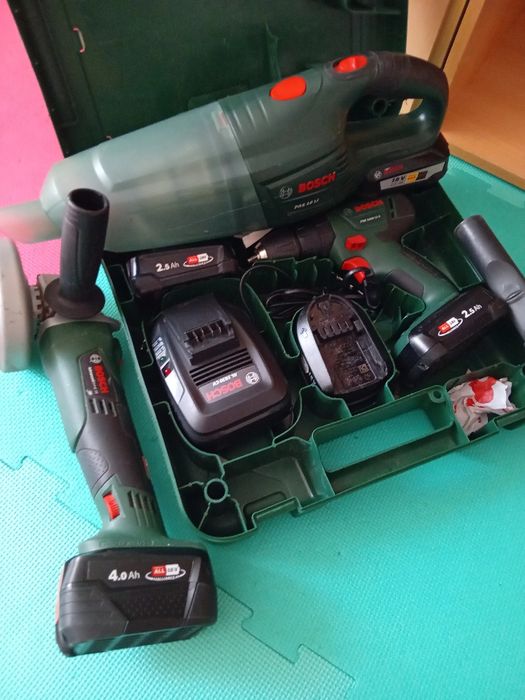 Flex,filetanta si aspirator bosch