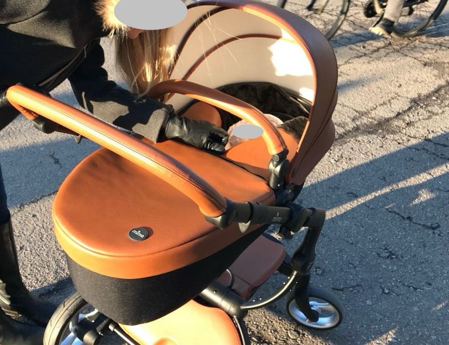 Продавам Комбинирана количка Mima - Xari, 2 в 1, кафява