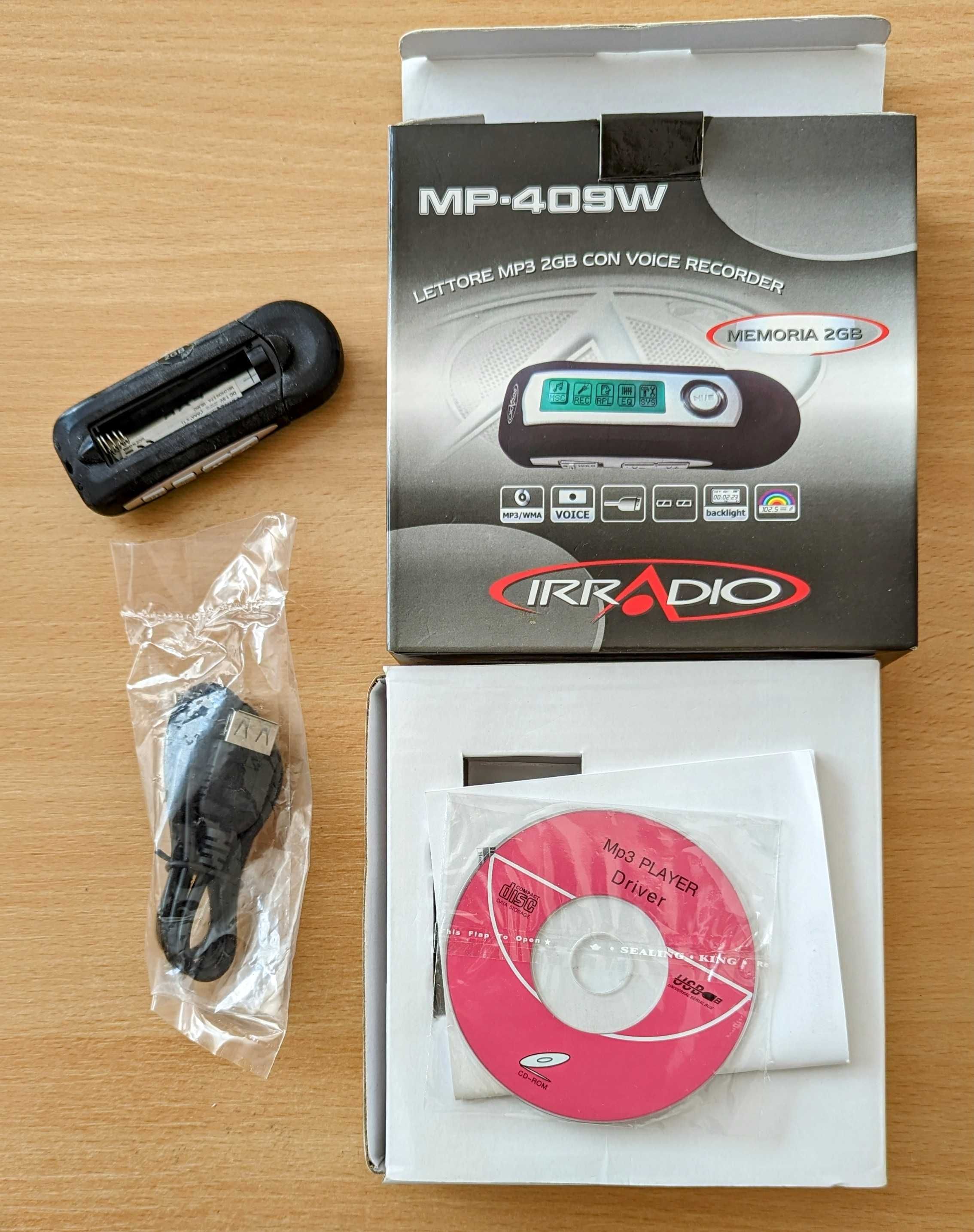 MP3 player cu reportofon