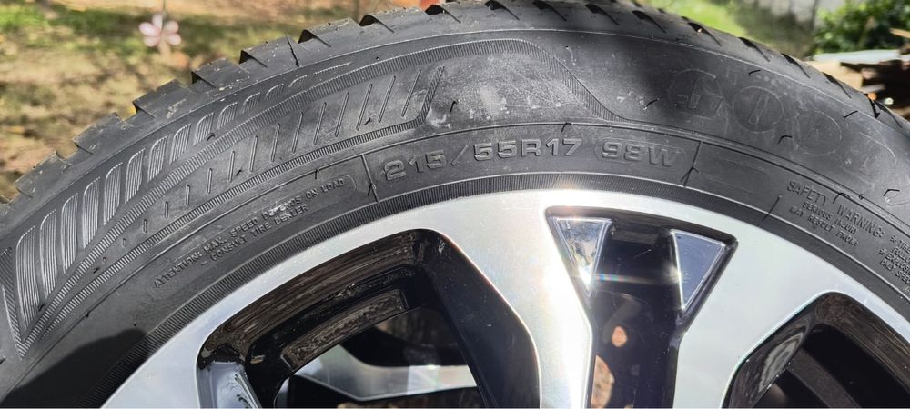 Jante si anvelope Ford R17 noi