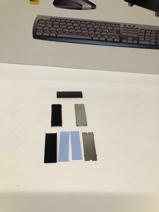 Heatsink / radiator SSD M2 SATA / NVME,  2 pad uri incluse