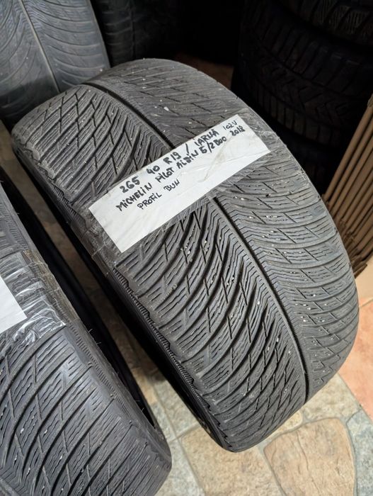2 cauciucuri anvelope iarna BMW Michelin Pilot Alpin 5 265 40 19 M+S