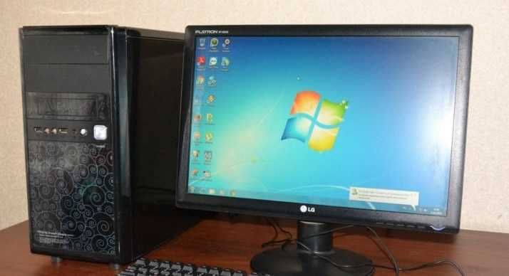 Настольный комп с периферией для работы и поиграть Доту 2, ГТА 5, Танк