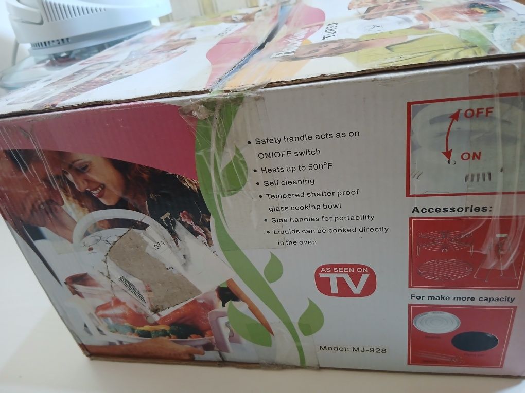 FlavorWave Turbo Oven (Модель MJ-928): Быстро, Вкусно, Здорово!