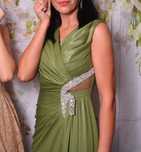 Rochie Verde Lungă Elegantă pentru Nuntă, Marime XL / 42 / 14