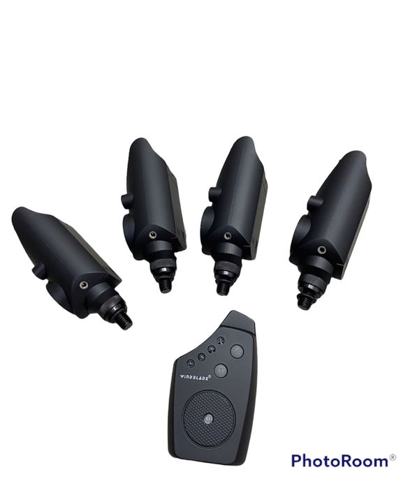 Set avertizori pescuit 4 + 1 Wind Blade plus Set 4 swingeri WindBlade