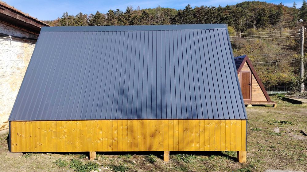 Малка преместваема алпийска къщичка