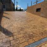 Beton amprentat, elicopterizat , vertical