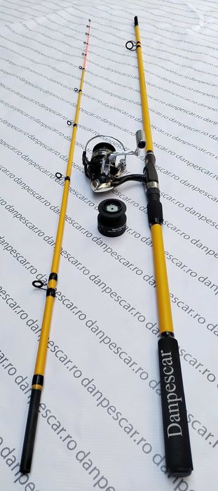 SET Lanseta PROFL DUAL FORCE tip Feeder 3m + Mulineta SAIMINO X4000