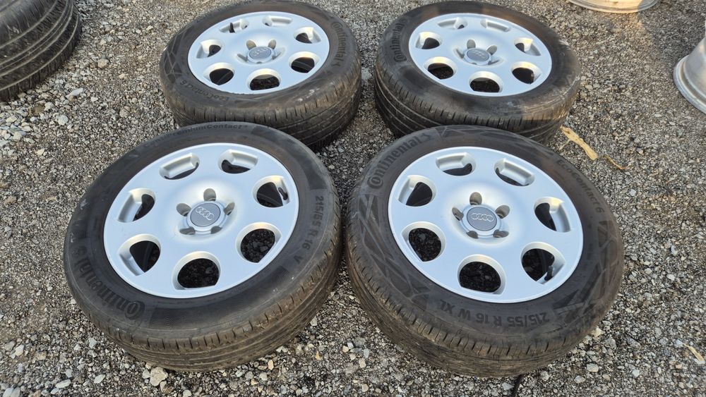 Оригинални джанти Ауди 5/112 Audi A4 5x112

Употребявани, Шумен