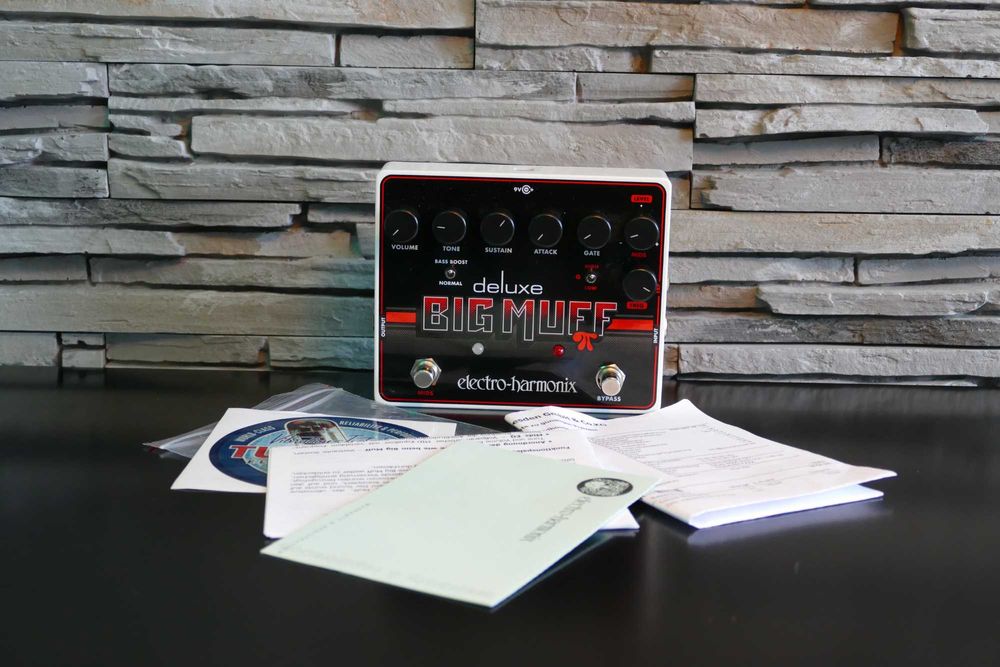 Pedală chitară Electro-Harmonix Deluxe Big Muff - Garanție