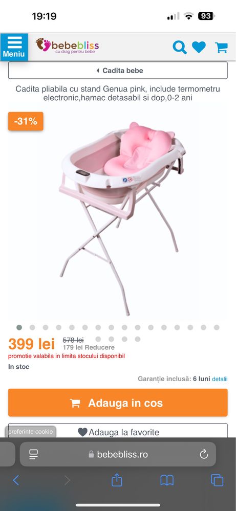 Cada baie bebe Primabobo Genua