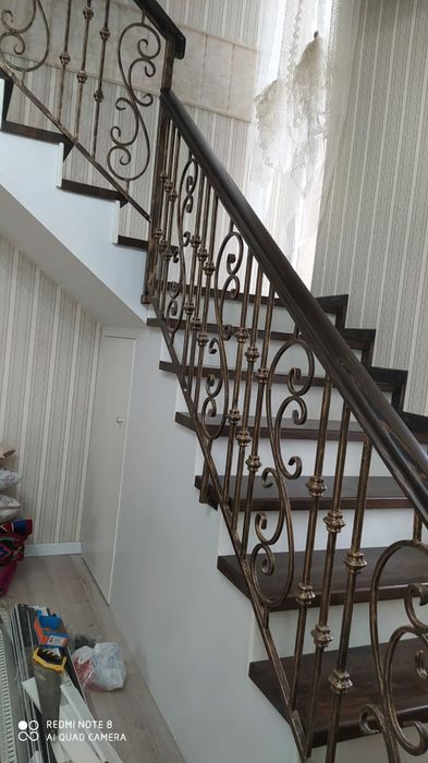 Изготовление перил любой сложности и конфигурации,художественная ковка