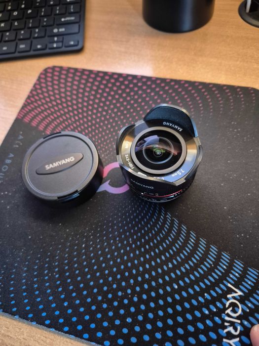 Obiective, montura MFT, micro Olympus 45 mm, 75-300 mm, Samyang 7,5 mm