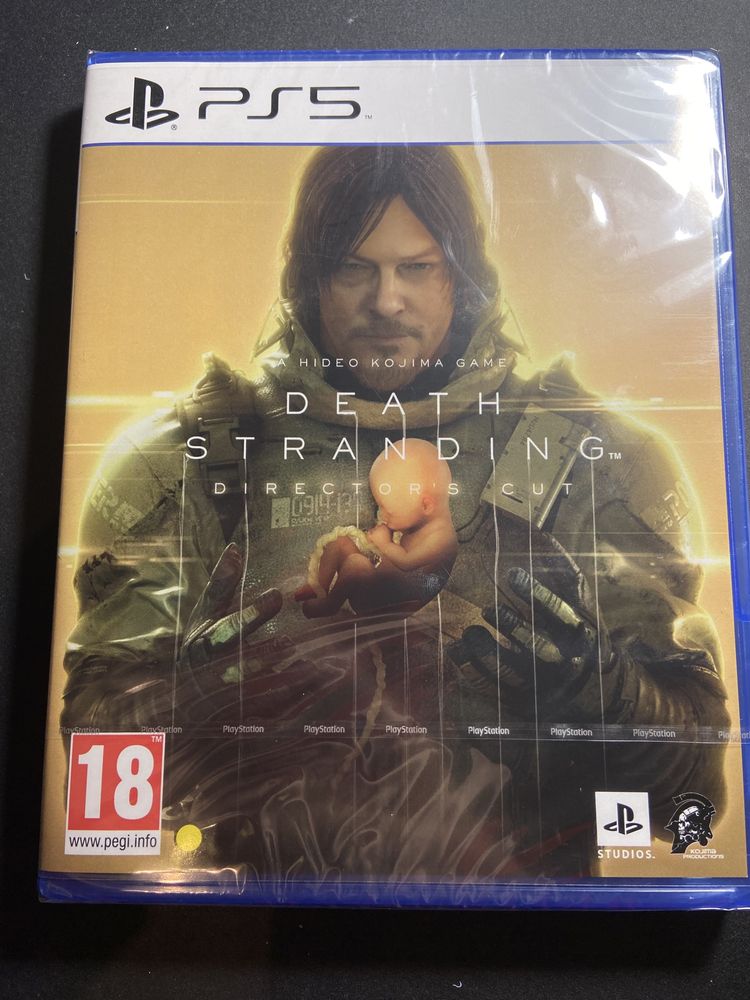 Игра за PS5 Death Stranding, чисто нова, неразпечатана