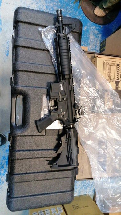 Pusca Airsoft AutoAparare 219m/s BileDeCauciuc M416 Umarex H&K