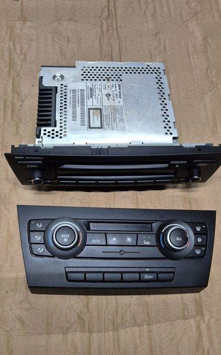 Cd player panou clima bmw seria 3 e90 e91 facelift 2010