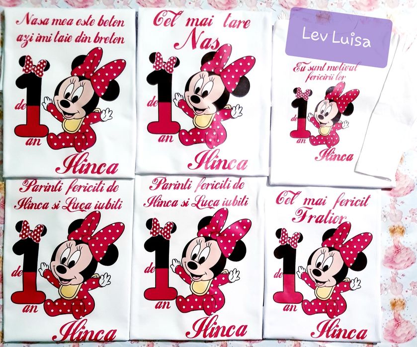 Tricouri personalizate pentru aniversare si alte evenimente