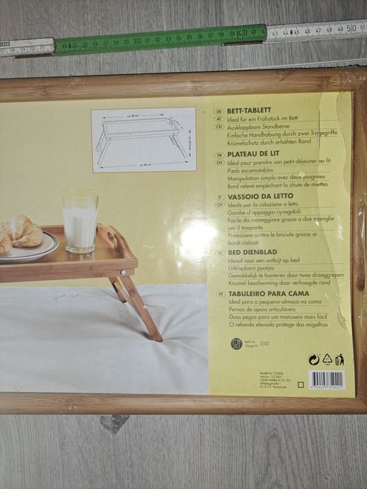 Masuta pat plianta din lemn