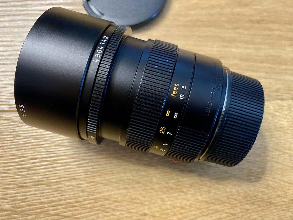 Leica APO Summicron M 90mm F2 ASPH 11884 6-bit negru