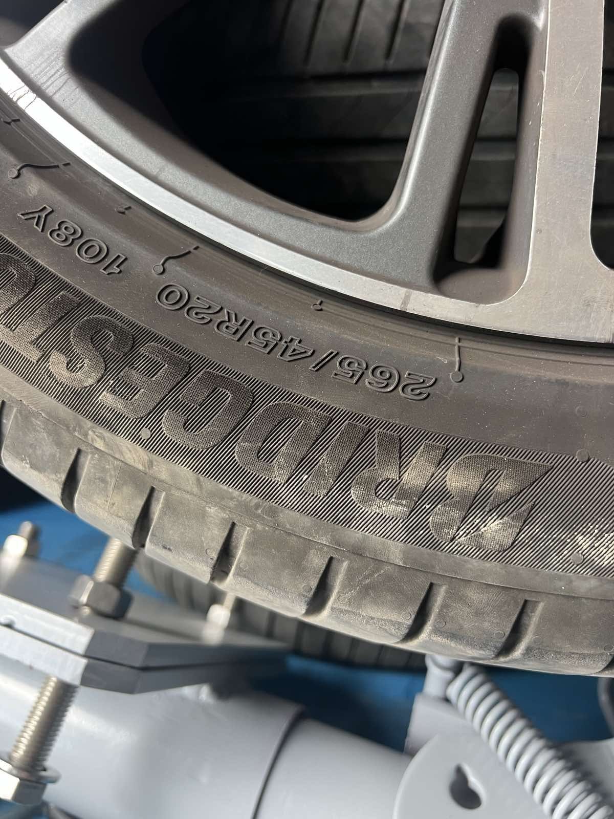 Джанти с гуми на мерцедес