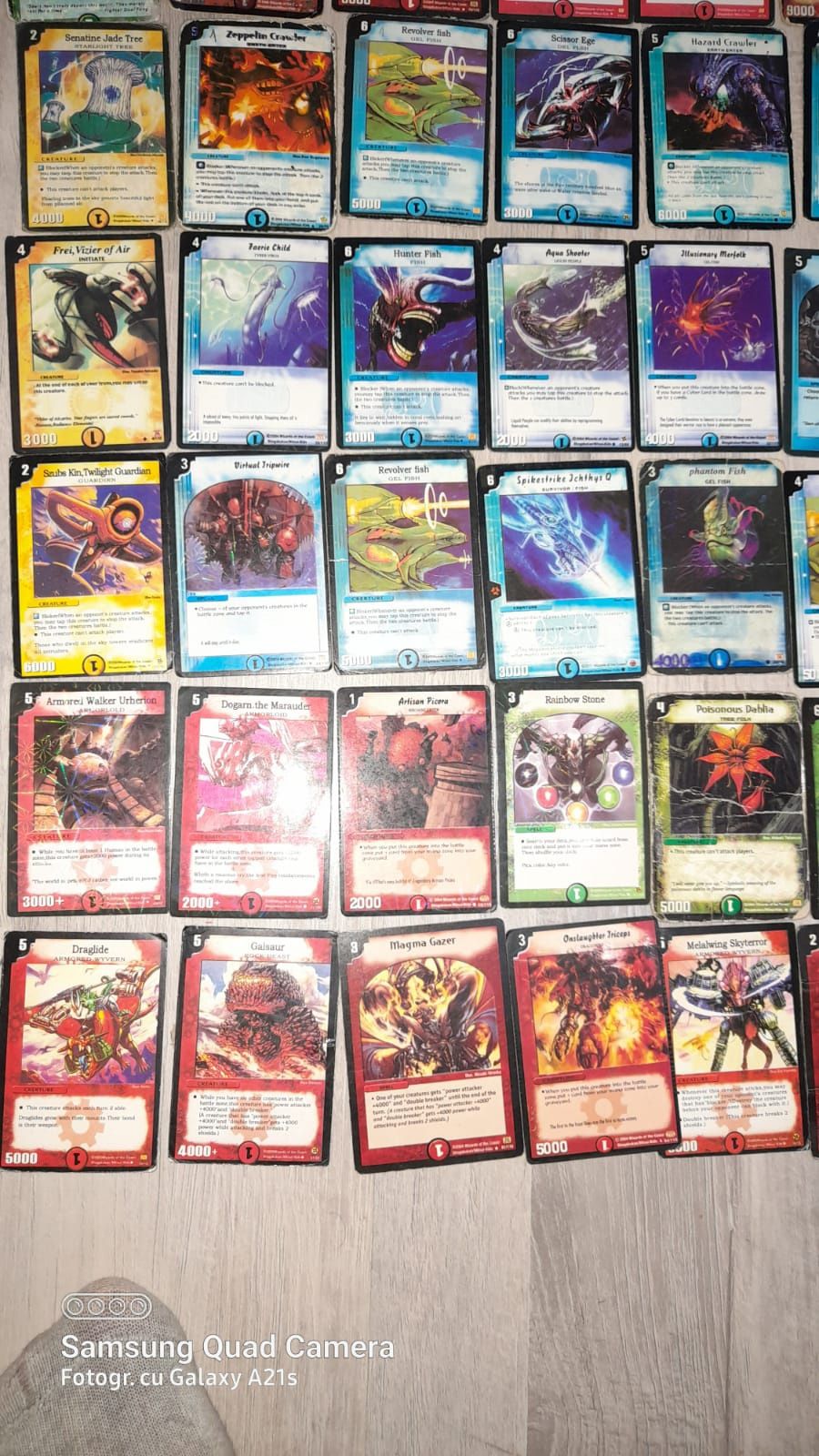 Vand cartonase Duel Masters