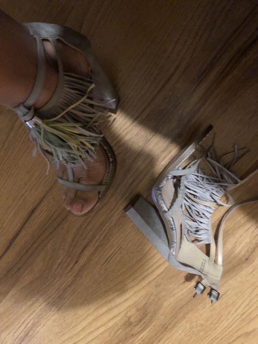 Дамски Сандали на ток/номер 37