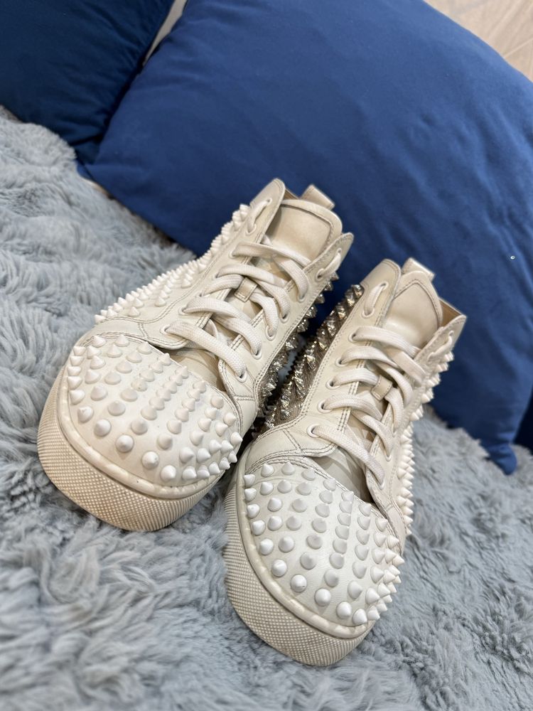 Christian Louboutin Louis Flat Spikes Orlato Originali