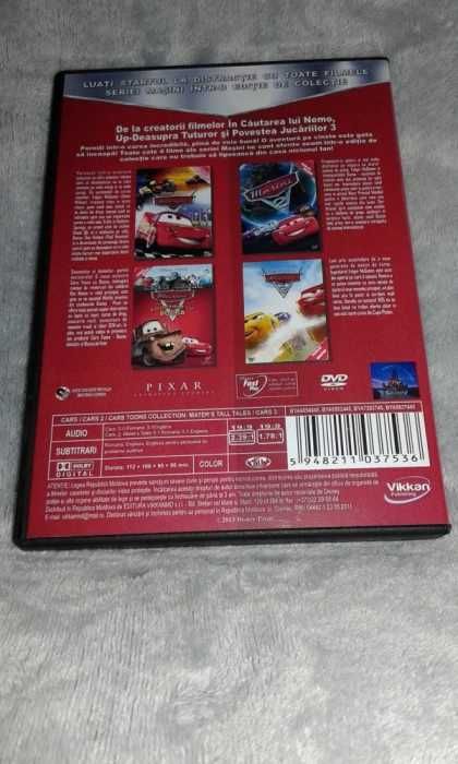 Disney Masini - Cars colectie completa 4 DVD dublat romana