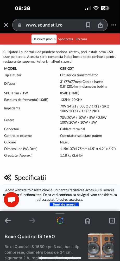 Difuzoare cu transformator